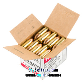 Image of Bulk 9mm Ammo - 1000 Rounds of Bulk 124 Grain FMJ Ammunition from Winchester