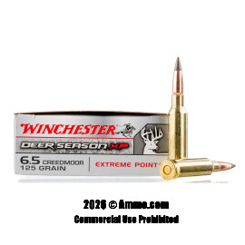 Image of Winchester Deer Season XP 6.5 Creedmoor Ammo - 20 Rounds of 125 Grain Extreme Point Ammunition