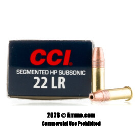 Image of CCI 22 LR Ammo - 50 Rounds of 40 Grain CPHP Ammunition