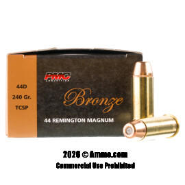 Image of PMC 44 Magnum Ammo - 25 Rounds of 240 Grain TC-SP Ammunition