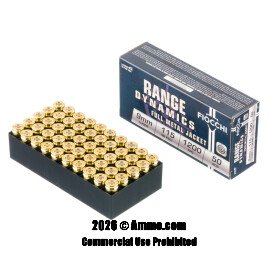 Image of Bulk 9mm Ammo - 1000 Rounds of Bulk 115 Grain FMJ Ammunition from Fiocchi