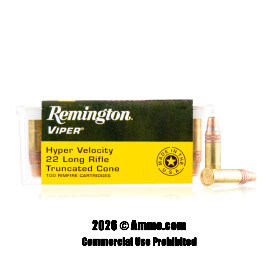 Remington 22 LR Ammo - 100 Rounds of 36 Grain TC-SB Ammunition
