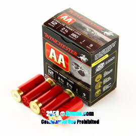 Image of Bulk 12 Gauge Ammo - 250 Rounds of Bulk 1 oz. #9 Shot Ammunition from Winchester