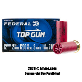 Image of Federal 12 Gauge Ammo - 25 Rounds of 1-1/8 oz. #7-1/2 Shot (Lead) Ammunition