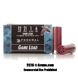Image of Federal 12 Gauge Ammo - 250 Rounds of 1 oz. #6 Shot (Lead) Ammunition