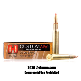 Image of Hornady 30-06 Ammo - 20 Rounds of 125 Grain SST Ammunition