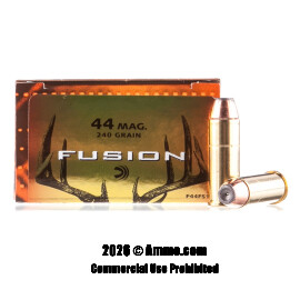Image of Federal 44 Magnum Ammo - 20 Rounds of 240 Grain Fusion Ammunition