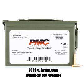 Image of PMC 223 Ammo - 840 Rounds of 55 Grain FMJ-BT Ammunition