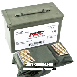 Image of Bulk 223 Ammo - 840 Rounds of Bulk 55 Grain FMJ-BT Ammunition from PMC