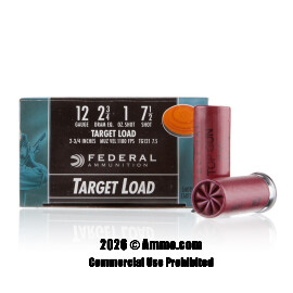 Image of Federal 12 Gauge Ammo - 250 Rounds of 1 oz. #7-1/2 Shot (Lead) Ammunition