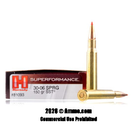 Image of Hornady 30-06 Ammo - 20 Rounds of 150 Grain SST Ammunition