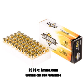 Image of Bulk 45 ACP Ammo - 1000 Rounds of Bulk 230 Grain FMJ Ammunition from Armscor