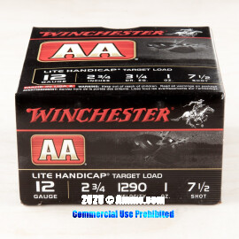 Image of Bulk 12 Gauge Ammo - 250 Rounds of Bulk 1 oz. #7-1/2 Shot Ammunition from Winchester