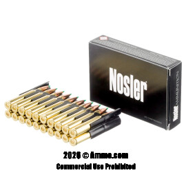 Nosler Ammunition 30-06 Ammo - 20 Rounds of 180 Grain Nosler Ballistic Tip Ammunition