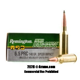 Image of Remington Premier Long Range 6.5 PRC Ammo - 20 Rounds of 140 Grain Speer Impact Ammunition