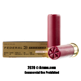 Federal Vital-Shok 12 Gauge Ammo - 250 Rounds of 00 Buck Ammunition
