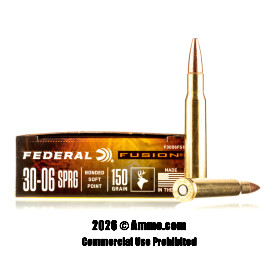 Image of Federal 30-06 Ammo - 20 Rounds of 150 Grain Fusion Ammunition