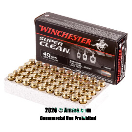 Image of Bulk 40 Cal Ammo - 500  Rounds of Bulk 120 Grain Lead Free Ammunition from Winchester