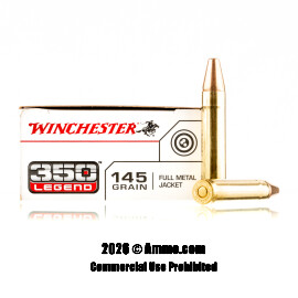 Image of Winchester USA 350 Legend Ammo - 200 Rounds of 145 Grain FMJ Ammunition