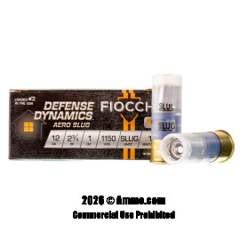 Image of Fiocchi 12 ga Ammo - 10 Rounds of 1 oz. Rifled Slug Ammunition