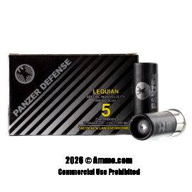Image of Panzer Defense Lequian HV 12 Gauge Ammo - 5 Rounds of 1 oz. Rifled Slug Ammunition