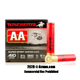 Image For 250 Rounds Of 1/2 oz. #8-1/2 Shot 410 Winchester Ammunition