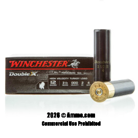 Image of Winchester Double-X 12 Gauge Ammo - 10 Rounds of 2 oz. #4 Shot Ammunition