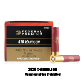 Federal 410 Ammo - 200 Rounds of #4 Shot (Lead) Ammunition
