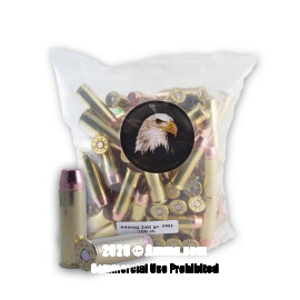 MBI 44 Magnum Ammo - 100 Rounds of 240 Grain FMJ Ammunition