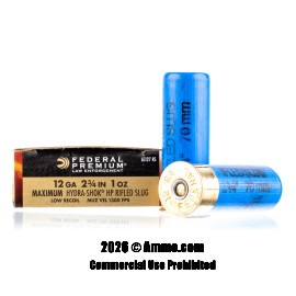 Image of Federal 12 Gauge Ammo - 250 Rounds of 1 oz. Rifled Slug Ammunition