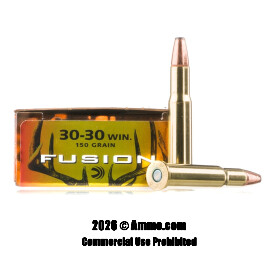 Image of Federal 30-30 Ammo - 20 Rounds of 150 Grain Fusion Ammunition