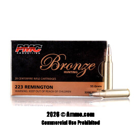 Image of PMC 223 Ammo - 20 Rounds of 55 Grain PSP Ammunition