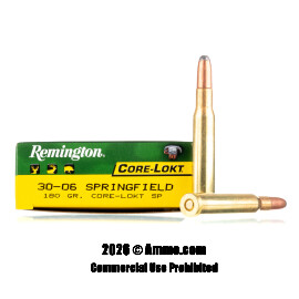 Image of Remington 30-06 Ammo - 200 Rounds of 180 Grain SP Ammunition