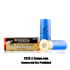 Image of Federal Premium LE 12 ga Ammo - 5 Rounds of 1 oz. Rifled Slug Ammunition