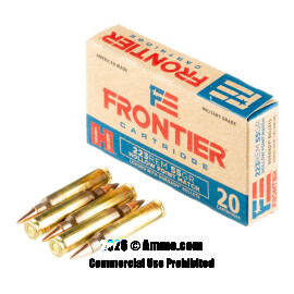 Image of Bulk 223 Ammo - 500  Rounds of Bulk 55 Grain HP Ammunition from Hornady