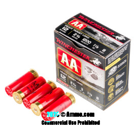 Image of Bulk 12 Gauge Ammo - 250 Rounds of Bulk 1-1/8 oz. #8 Shot Ammunition from Winchester