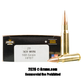 Image of Armscor 308 Win Ammo - 200 Rounds of 168 Grain HPBT Ammunition