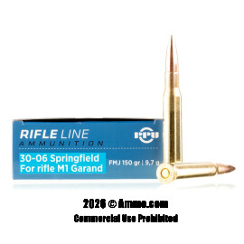 Prvi Partizan 30-06 Ammo - 20 Rounds of 150 Grain FMJ Ammunition