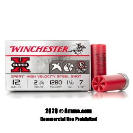 Image of Winchester 12 Gauge Ammo - 25 Rounds of 1-1/8 oz. #7 Shot (Steel) Ammunition