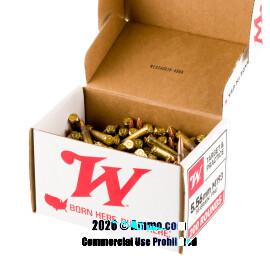 Image of Bulk 5.56x45 Ammo - 800 Rounds of Bulk 55 Grain FMJ Ammunition from Winchester