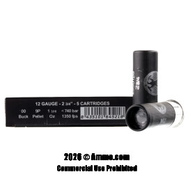 Image of Panzer Defense Lequian 12 Gauge Ammo - 250 Rounds of 00 Buck Ammunition