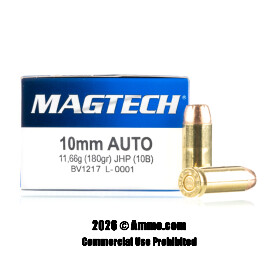 Image of Magtech 10mm Ammo - 50 Rounds of 180 Grain JHP Ammunition