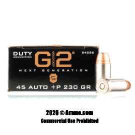 Image of Speer Gold Dot G2 45 ACP +P Ammo - 50 Rounds of 230 Grain JHP Ammunition