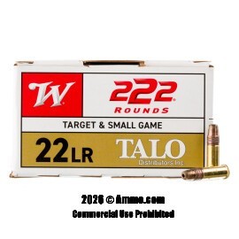 Image of Winchester TALO 22 LR Ammo - 2220 Rounds of 36 Grain CPHP Ammunition