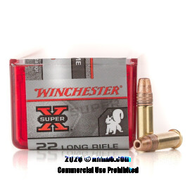 Image of Winchester Super-X 22 LR Ammo - 100 Rounds of 40 Grain Power Point Ammunition