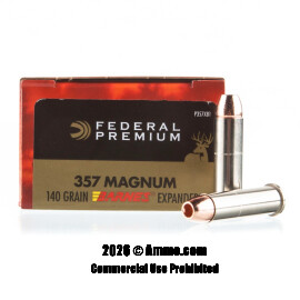 Image of Federal Vital-Shok 357 Magnum Ammo - 20 Rounds of 140 Grain XPB HP Ammunition