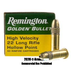 Remington 22 LR Ammo - 500 Rounds of 36 Grain HP Ammunition