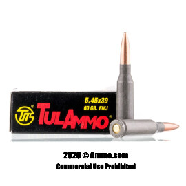 Image of TulAmmo 5.45x39 Ammo - 1000 Rounds of 60 Grain FMJ Ammunition