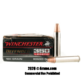 Image of Winchester Defender 350 Legend Ammo - 20 Rounds of 160 Grain Bonded PHP Ammunition