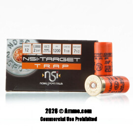 Image of NobelSport 12 ga Ammo - 250 Rounds of 1-1/8 oz. #7-1/2 Shot (Lead) Ammunition